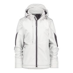 Dassy Gravity fehér-antracit szürke női softshell kabát