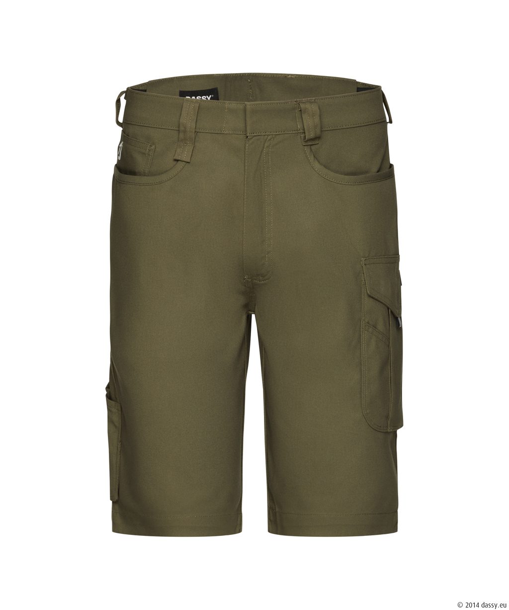 Dassy Botta khaki rövid munkanadrág