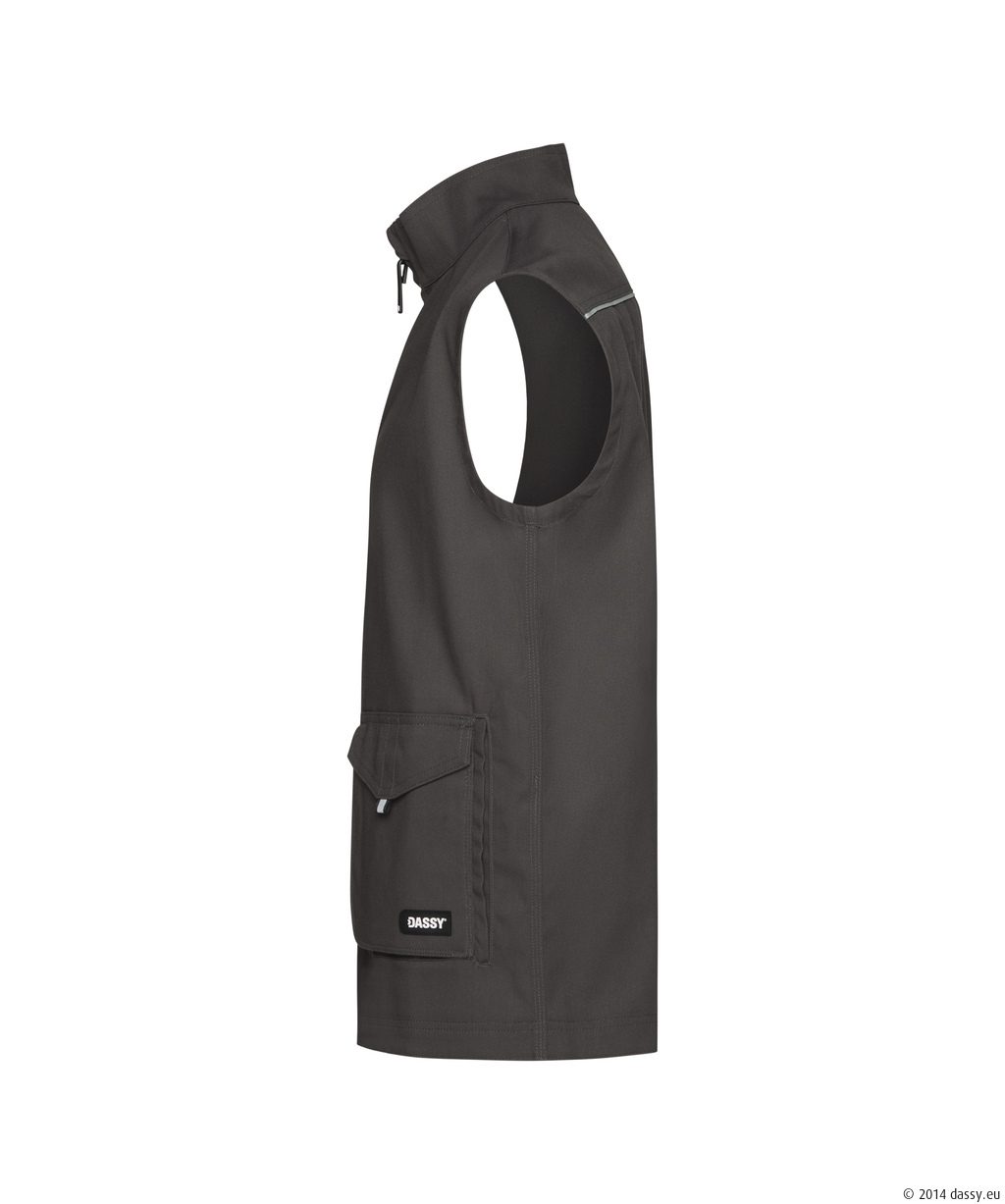 Dassy Ellis antracit szürke nyári munkamellény - Image 3