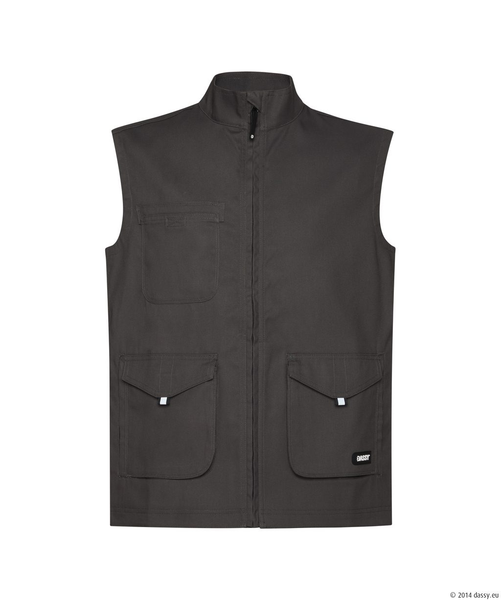 Dassy Ellis antracit szürke nyári munkamellény