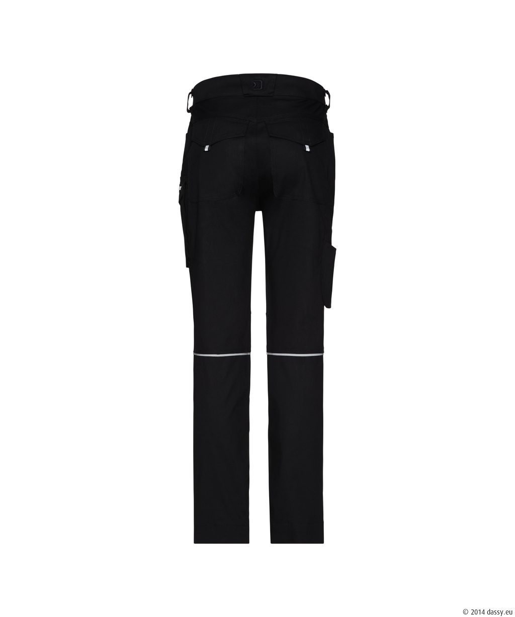 Dassy Gaudi fekete derekas munkanadrág - Image 2