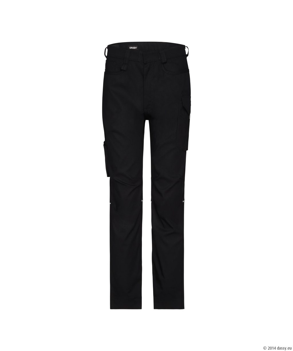 Dassy Gaudi fekete derekas munkanadrág