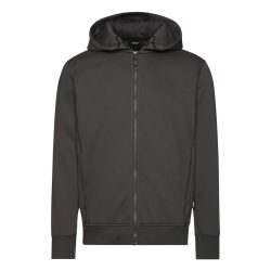 Dassy Grid antracit szürke kapucnis munkapulóver