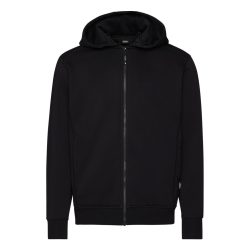 Dassy Grid fekete kapucnis munkapulóver