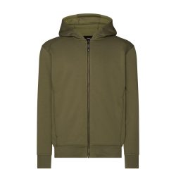 Dassy Grid khaki kapucnis munkapulóver