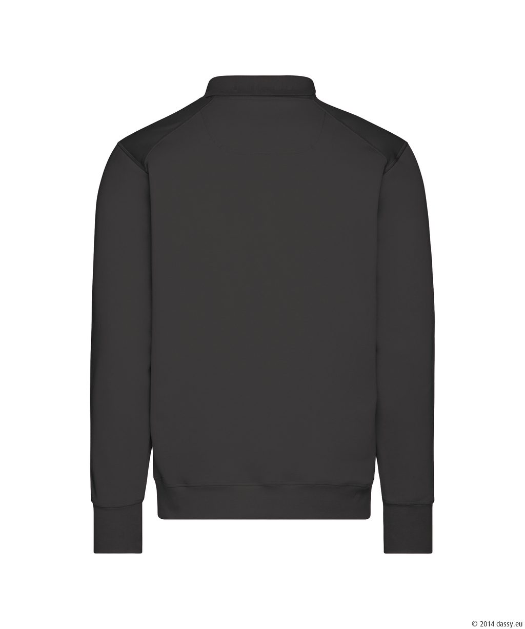 Dassy Lucid antracit szürke galléros munkapulóver - Image 2