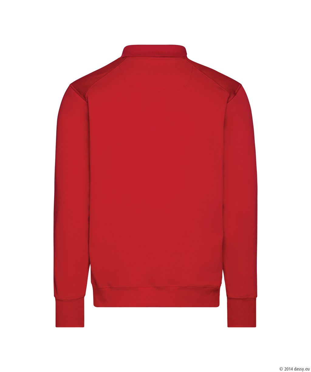 Dassy Lucid piros galléros munkapulóver - Image 2