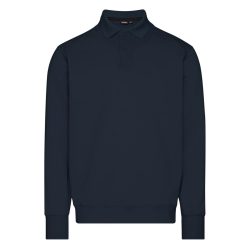Dassy Lucid sötétkék galléros munkapulóver