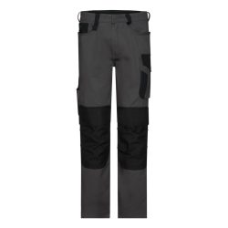 Dassy Ponti Flex antracit szürke-fekete derekas munkanadrág