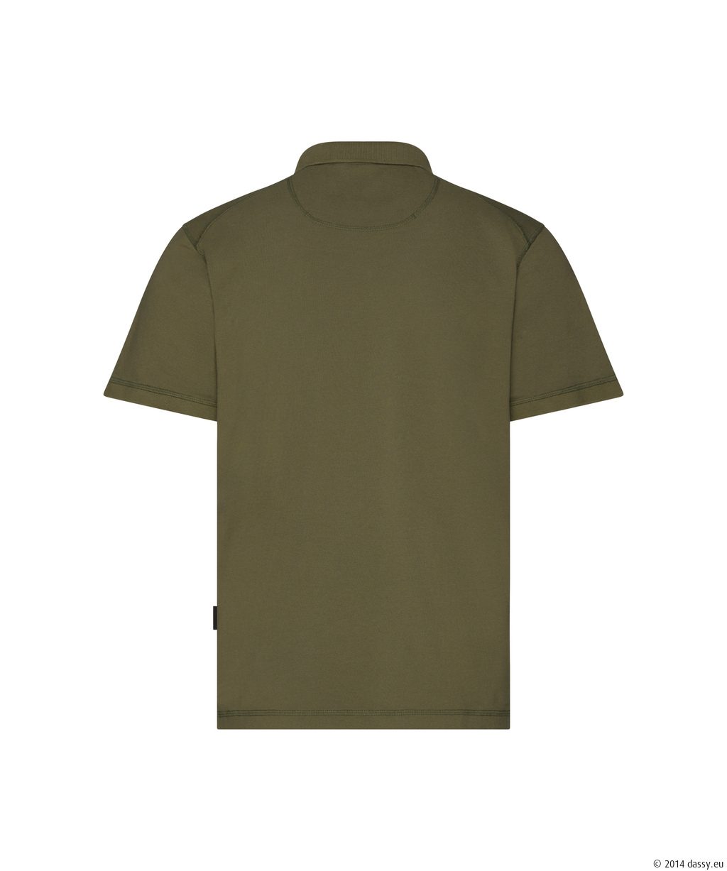 Dassy Pristine khaki galléros munkapóló - Image 2