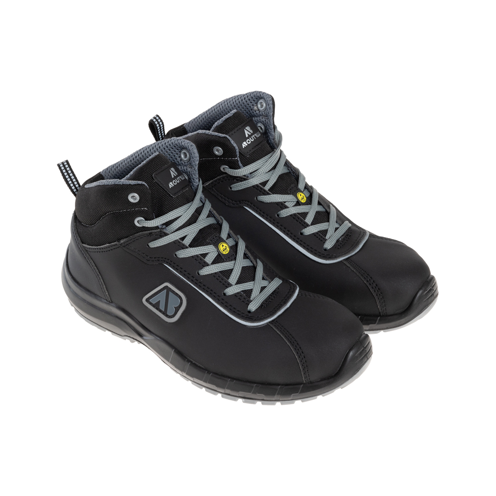 Aboutblu Discovery Black Mid S3L SR ESD munkavédelmi bakancs