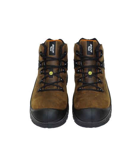 Aboutblu Giza Brown Mid S3S SR ESD munkavédelmi bakancs - Image 2